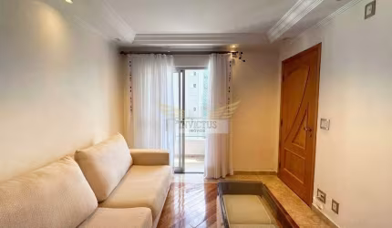 Apartamento Mobiliado com 2 Quartos no Condomínio Residencial Le Mans para Comprar, 86m² - Vila Gilda, Santo André/SP.