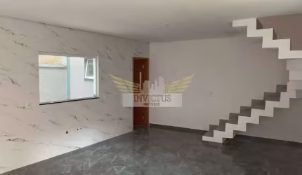 Sobrado com 3 Quartos para Comprar, 98m² - Vila Eldízia, Santo André/SP.
