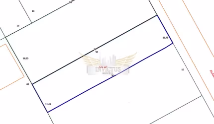 Terreno Residencial/Comercial para Comprar, 572m² - Santa Maria, Santo André/SP.