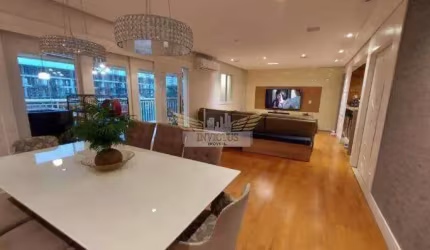 Apartamento com 3 Suítes Mobiliado no Residencial Domo Home para Comprar, 156m²- Centro, São Bernardo do Campo/SP.