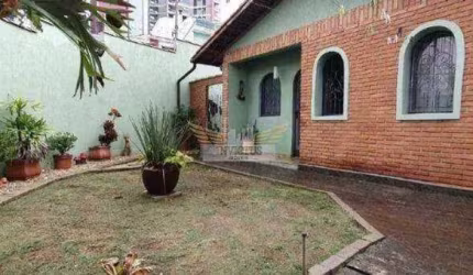 Casa Térrea com 4 Quartos para Comprar, 232m² - Jardim Bela Vista, Santo André/SP.