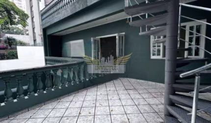 Sobrado Comercial com 3 Salas para Alugar, 327m² - Bairro Jardm, Santo André/SP.