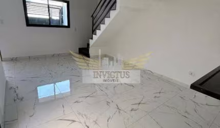 Sobrado com 2 Quartos para Comprar, 96m² - Parque Novo Oratório, Santo André/SP.