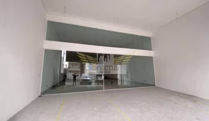 Salão Comercial NOVO para Alugar, 270m² - Vila Humaíta, Santo André/SP.
