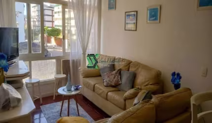 Apartamento com 2 quartos para alugar no Loteamento João Batista Julião, Guarujá , 93 m2 por R$ 3.500