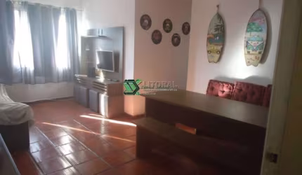 Apartamento com 3 quartos para alugar na Vila Júlia, Guarujá , 70 m2 por R$ 3.000