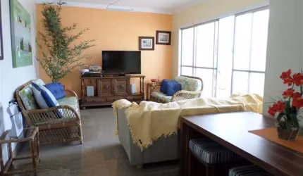Apartamento com 3 quartos para alugar na Enseada, Guarujá  por R$ 6.000
