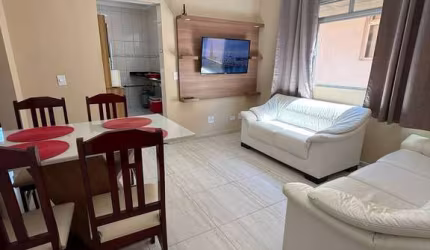 02 dorms, mobiliado, região comercial.