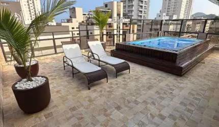 Oportunidade, cobertura penthouse, lado praia.