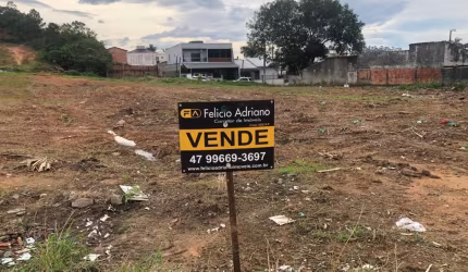 Terreno Esquina  plano c/ 1.600m2 a venda Paranaguamirim JLLE/SC