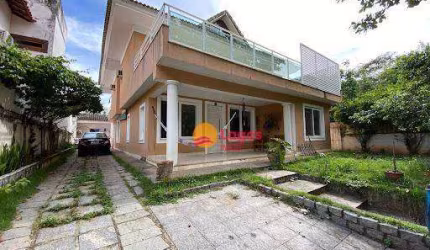 Casa com 4 dormitórios à venda por R$ 3.000.000,00 - Itacoatiara - Niterói/RJ
