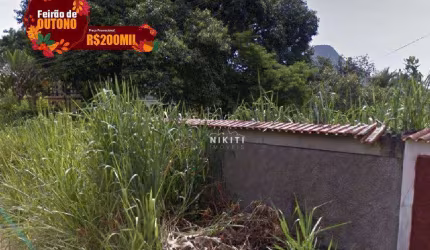 Terreno de 1600 m² por R$ 210.000,00 - Itaupuaçu - RJ