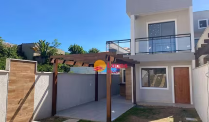 Casa com 3 suítes à venda, 110 m² por R$ 575.000 - Na praia do Cordeirinho - Maricá/RJ