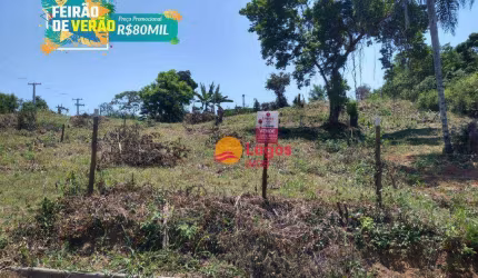Terreno à venda, 504 m² por R$ 90.000,00 - Bambuí - Maricá/RJ