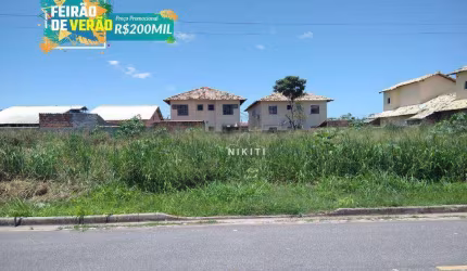 Terreno à venda, 360 m² por R$ 205.000,00 - Itapeba - Maricá/RJ