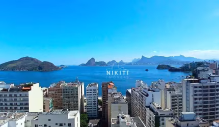 Cobertura com 3 dormitórios, vista panorâmica para o mar, 233 m² por R$ 2.300.000 - Icaraí - Niterói/RJ