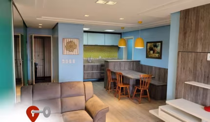 APARTAMENTO MOBILIADO LOCALIZADO A 2 QUDRAS DO MAR