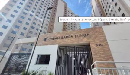 Apartamento com 2 dormitórios à venda, 44 m² por R$ 360.000,00 - Barra Funda - São Paulo/SP