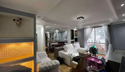 Apartamento com 3 dormitórios para alugar, 206 m² por R$ 7.260,00/mês - Parque Sete de Setembro - Diadema/SP
