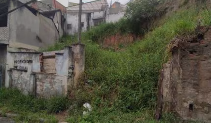 Terreno à venda, 215 m² por R$ 230.000 - Vila Mulford - Diadema/SP Aceita Carro/Permuta como forma de pagamento