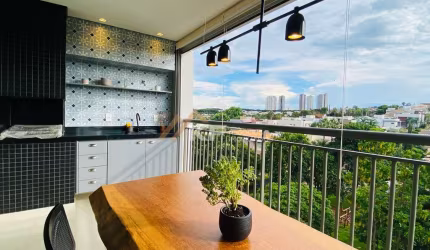 Apartamento Com Sacada Gourmet- Jardim Saint Gerard, Zona Sul- Ribeirão Preto
