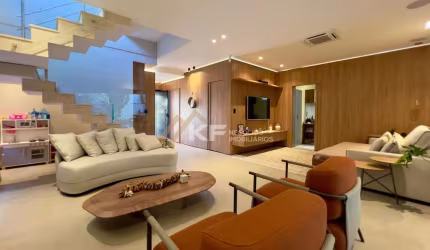 Casa Sobrado Condomínio Santa Monica II - 3 Quartos suítes - Escrítório - Piscina aquecida - 255m²  Ribeirão Preto