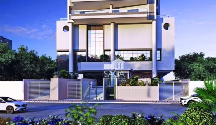 Apartamento com 3 dormitórios à venda, 102 m² por R$ 920.503,72 - Vila Guilhermina - Praia Grande/SP