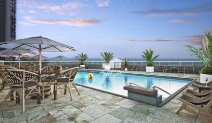 Apartamento com 2 dormitórios à venda, 75 m² por R$ 611.046,00 - Vila Guilhermina - Praia Grande/SP