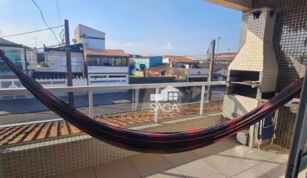 Casa com 3 dormitórios à venda, 106 m² por R$ 480.000,00 - Tude Bastos (Sítio do Campo) - Praia Grande/SP