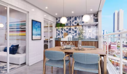 Apartamento com 2 dormitórios à venda, 81 m² por R$ 500.000,00 - Mirim - Praia Grande/SP