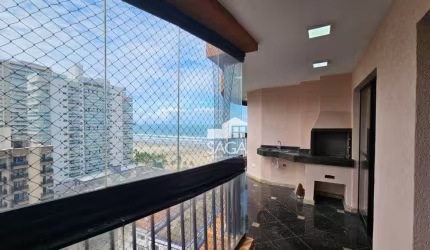 Apartamento com 4 dormitórios à venda, 136 m² por R$ 750.000,00 - Aviação - Praia Grande/SP