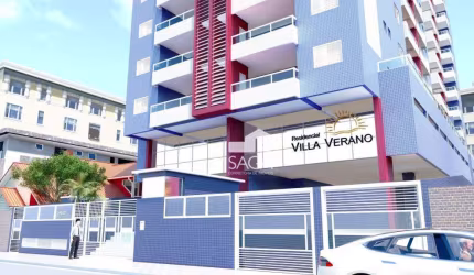 Apenas R$37.150,00 de Entrada! Apartamento com 2 dormitórios à venda, 66 m² por R$ 495.370 - Vila Guilhermina - Praia Grande/SP