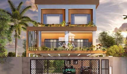 Casa com 2 dormitórios à venda, 57 m² por R$ 387.000,00 - Vila Guilhermina - Praia Grande/SP