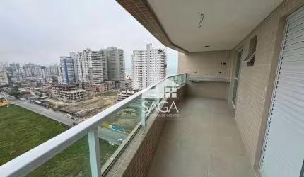 Apartamento com 3 dormitórios à venda, 101 m² por R$ 785.000,00 - Vila Guilhermina - Praia Grande/SP