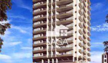 Apartamento com 3 dormitórios à venda, 95 m² por R$ 690.000,00 - Vila Guilhermina - Praia Grande/SP