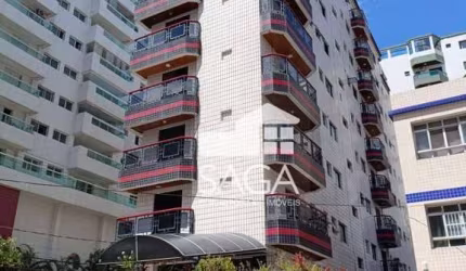 Apartamento com 1 dormitório à venda, 50 m² por R$ 319.000,00 - Aviação - Praia Grande/SP