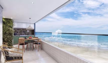 Apenas 44.400 de entrada ( Parcela Mensal e Anual sem correção)Apartamento com 2 dormitórios à venda, 88 m² por R$ 680.000 - Solemar - Praia Grande/SP