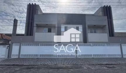 Casa Superior com Varanda em Condomínio com 2 dormitórios à venda, 52 m² por R$ 365.000 - Boqueirão - Praia Grande/SP