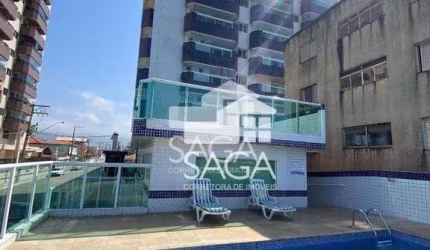 Apartamento com 2 dormitórios à venda, 70 m² por R$ 435.000,00 - Caiçara - Praia Grande/SP