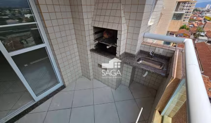 Apartamento com 1 dormitório à venda, 49 m² por R$ 310.000,00 - Aviação - Praia Grande/SP