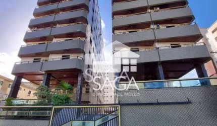 Apartamento com 2 dormitórios à venda, 77 m² por R$ 375.000,00 - Aviação - Praia Grande/SP