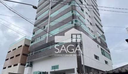 Apartamento com 2 dormitórios à venda, 67 m² por R$ 425.000 - Vila Assunção - Praia Grande/SP