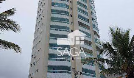 Apartamento com 1 dormitório à venda, 50 m² por R$ 435.000 - Maracanã - Praia Grande/SP