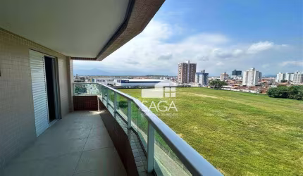 Apartamento com 3 dormitórios à venda, 101 m² por R$ 615.000,00 - Vila Guilhermina - Praia Grande/SP
