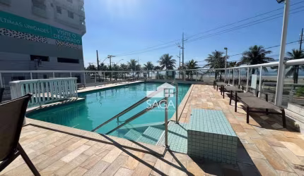 Apartamento com 1 dormitório à venda, 46 m² por R$ 340.000 - Maracanã - Praia Grande/SP
