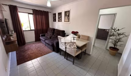 Apartamento com 1 dormitório à venda, 48 m² por R$ 260.000,00 - Vila Guilhermina - Praia Grande/SP