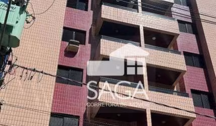 Apartamento com 1 dormitório à venda, 54 m² por R$ 330.000 - Vila Guilhermina - Praia Grande/SP