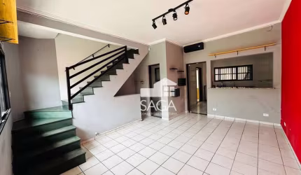 Casa com 2 dormitórios para alugar, 100 m² por R$ 3.900/mês - Boqueirão - Praia Grande/SP