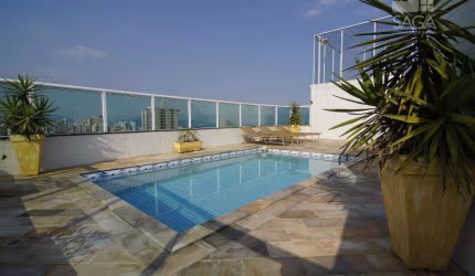 Cobertura com 4 dormitórios à venda, 350 m² por R$ 2.500.000,00 - Tupi - Praia Grande/SP