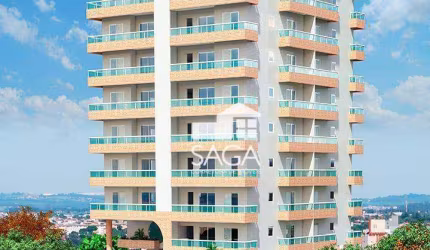 Apartamento com 2 dormitórios à venda, 61 m² por R$ 464.747,96 - Caiçara - Praia Grande/SP